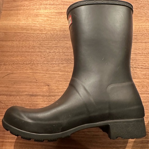Hunter Matte Black Waterproof Boots - Picture 3 of 6